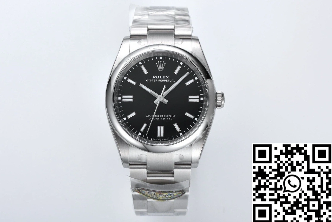 Black Clean Oyster Perpetual Rolex Factory M124300-0002 Dial 41MM 1224